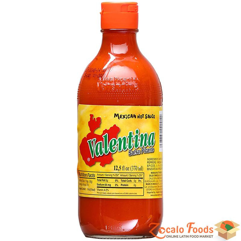 Valentina Salsa Picante Mexican Hot Sauce 12 5 Oz