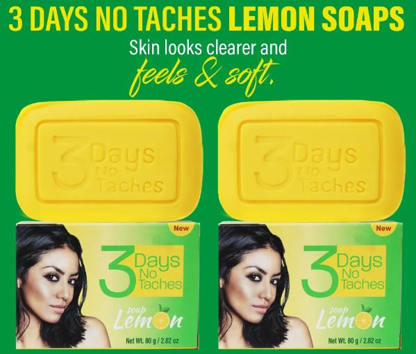 3 Days No Taches Lemon Soap