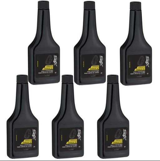 Brp Ski-doo Xps New Oem Synthetic Chaincase Oil 12 Oz (6 Pack), 779156