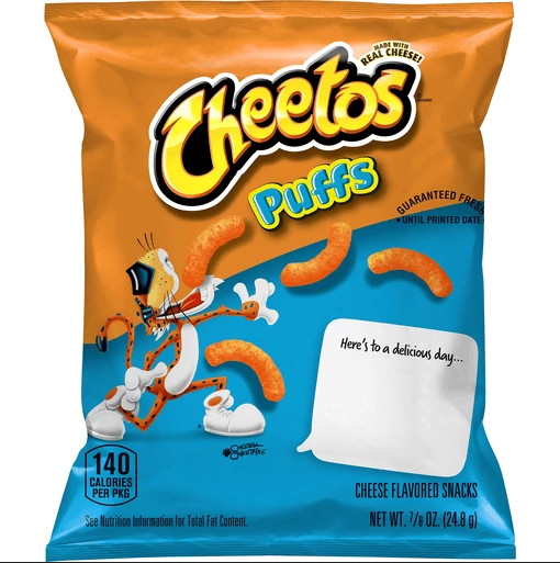 Cheetos Puffs Cheese Flavored Snacks