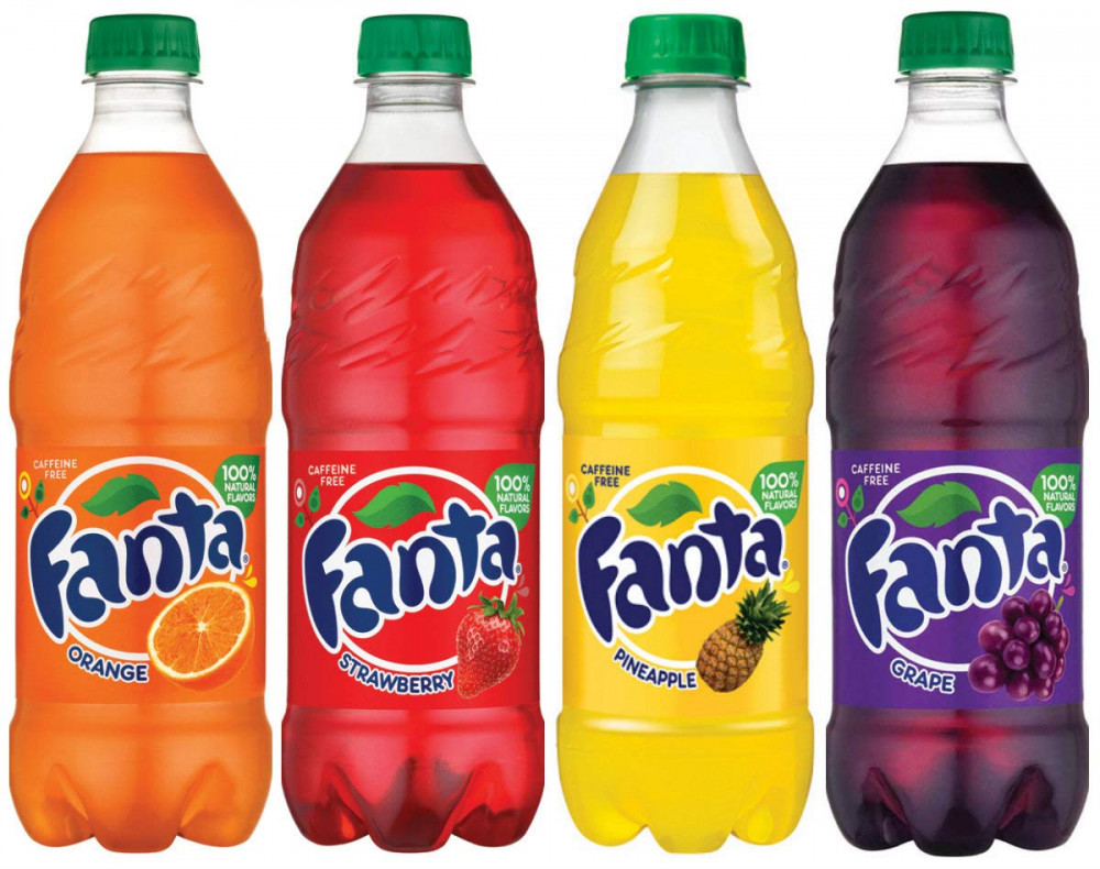 Fanta Orange Soda Bottle, 2 Liters