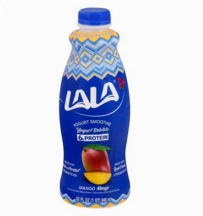 Lala Mango Drinkable Yogurt Smoothie With Probiotics (32 fl oz)