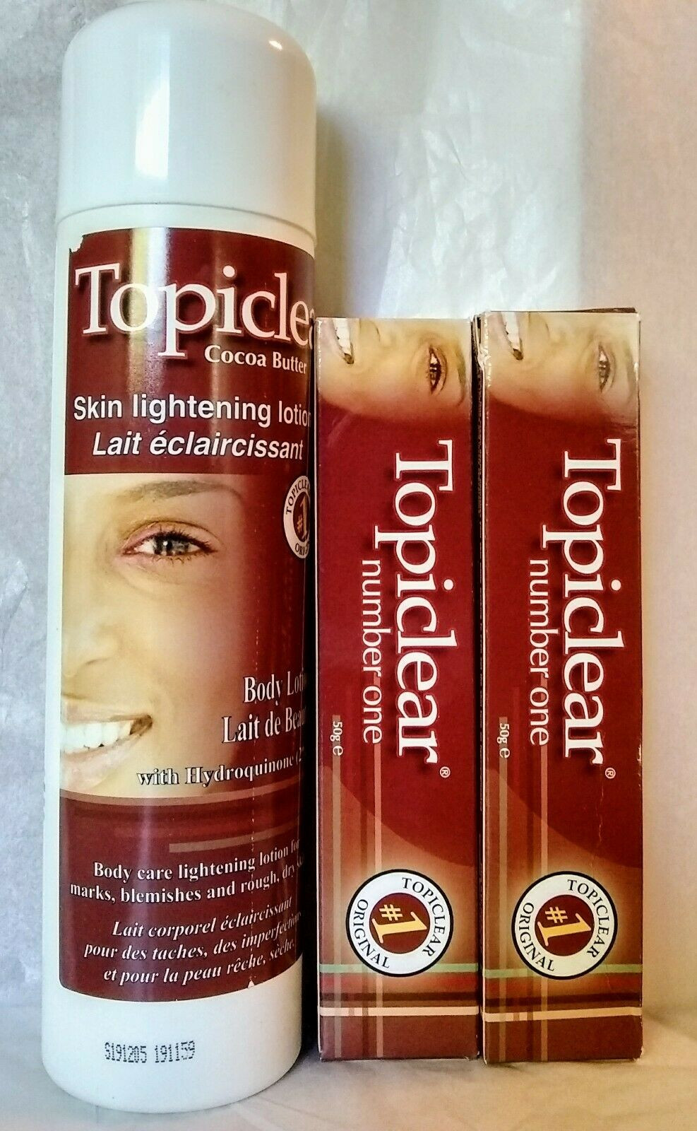 Topiclear Cocoa Butter Skin Lightening Body Lotion 16.8 oz