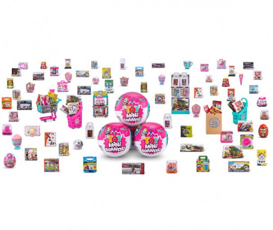 5 Surprise Toy Mini Brands Series 3 Capsule By ZURU