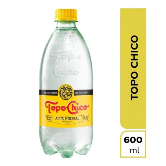 Agua Mineral Topo Chico 600 Ml