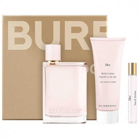 Burberry for Her Eau De Parfum 3 pc. GIFT SET