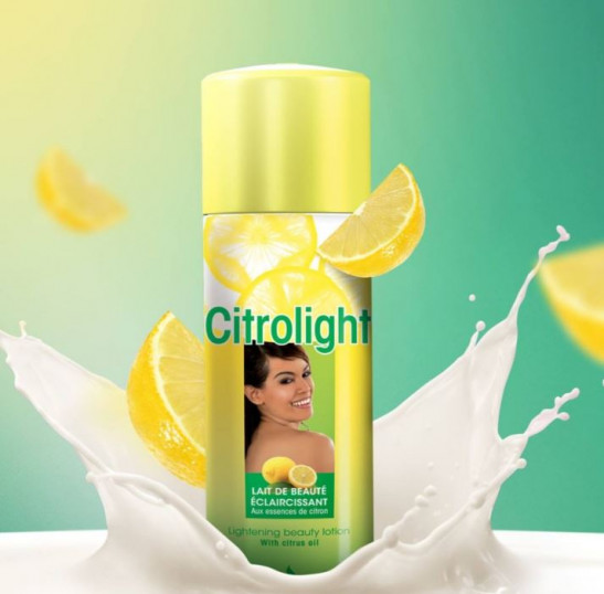 citrolight lightening beauty lotion with citrus oil