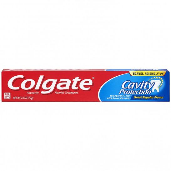 colgate cavity protection travel toothpaste