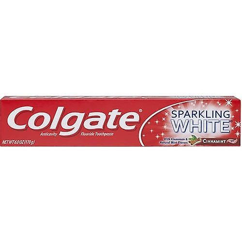 colgate sparkling white whitening cinnamint toothpaste
