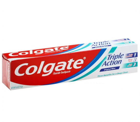 colgate triple action toothpaste