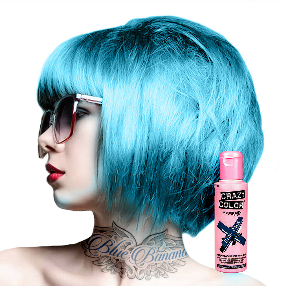 Blue Hair Dye  Bubblegum Blue Hair Colour  Crazy Color UK