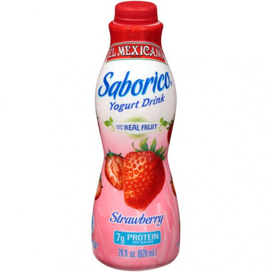 El Mexicano® Saborico® Strawberry Yogurt Drink 28 fl. oz. Bottle