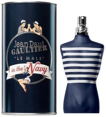 Jean Paul Gaultier Le Male In The Navy Eau De Toilette Spray For Men 4.2 oz