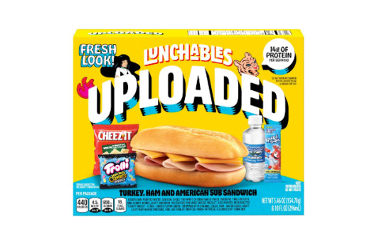 Lunchables Uploaded Meal Kit Turkey Ham And American Sub Sandwich