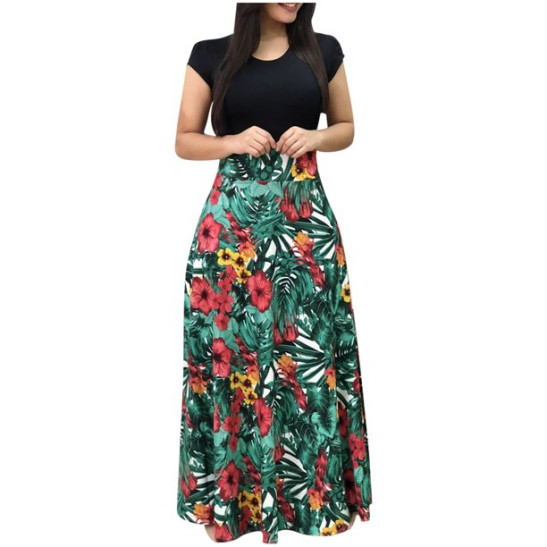 Salmon color gad block printed chiffon dupatta cotton ethnic dresses for  women | Kiran's Boutique