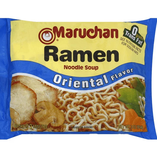 Maruchan Pork Flavor Ramen Noodle Soup 3 Oz 24-Pack, Many types Available