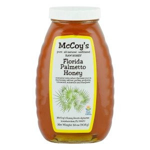 mccoy's honey florida palmetto 908g