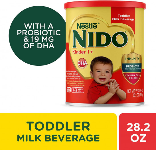 Nestle Nido 3 To 5 Years Toddler Powdered Milk Beverage, 28.2 oz
