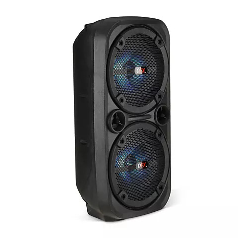 QFX 8 Rechargeable Bluetooth Speaker with LED Party Lights