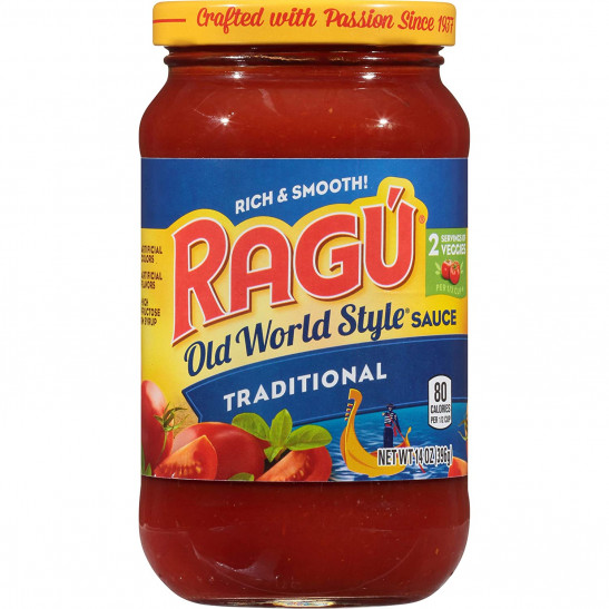 Ragu Old World Style Traditional Pasta Sauce 14 Ounce 7952