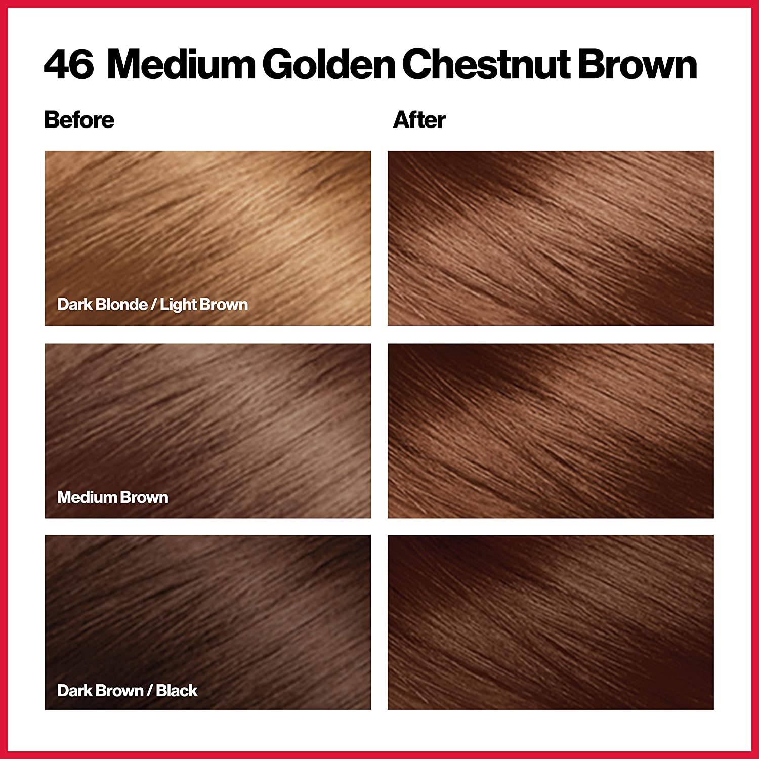 Medium Golden Chestnut Brown