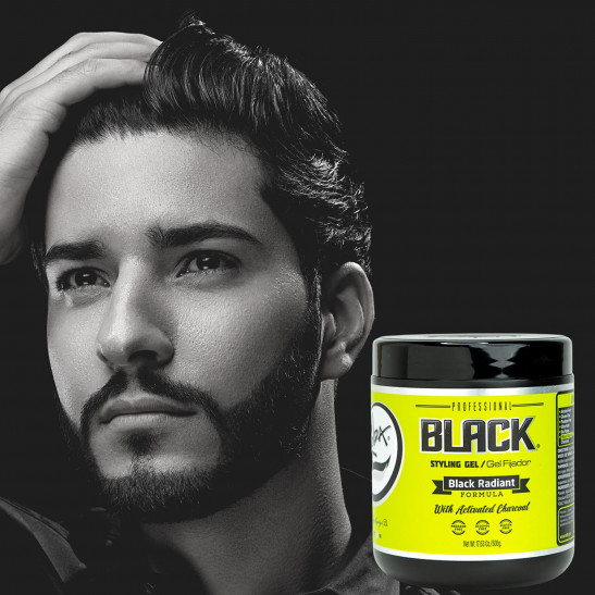 Rolda Black Styling Hair Gel Extra Strong Hold
