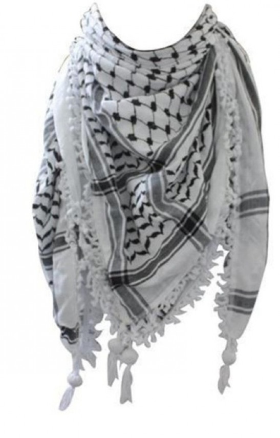 Original Palestinian Keffiyeh Shemagh Arab Hatta 100% Cotton