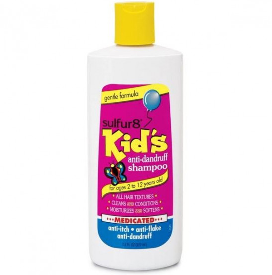 sulfur8 kids medicated anti dandruff shampoo