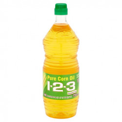 1-2-3 Pure Corn Oil, 33.8 Fl Oz