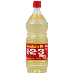 1-2-3 Vegetable Oil, 33.8 Fl Oz