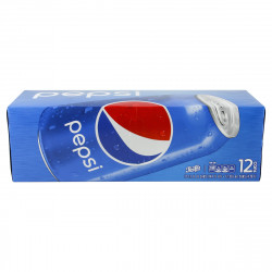 (2 Pack) Pepsi Soda, 12 oz Cans, 12 Count