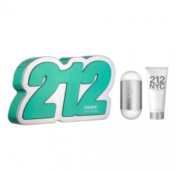 212 NYC 2 PCS Gift Set EDT 2.7 Oz 80 Ml Women By Carolina Herrera