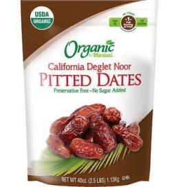 2.5 Lb Organic Pitted Dates
