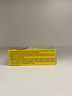 3 Days Fast Clearing LEMON Soap x 3 Bars + FREE Fast results cream - Ships Free