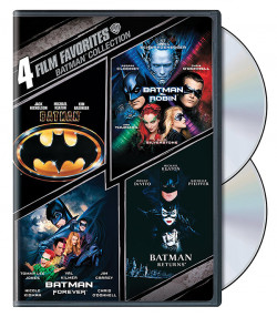 4 Film Favorites: Batman Collection (Batman | Batman Forever |Batman and Robin |Batman Returns)