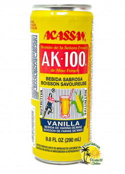 Acassan Mrs. French Ak-100 Vanilla Corn Drink (9.8 oz)