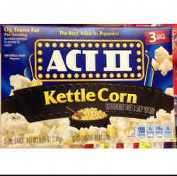 Act II Kettle Corn Popcorn