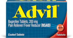 Advil Pain Reliever & Fever Reducer Medicine With Ibuprofen 200mg| 24 Coated Tablets