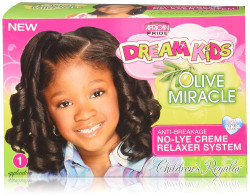 African Pride Dream Kids Olive Miracle Relaxer Regular