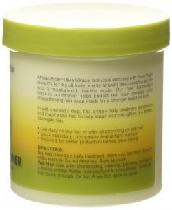 African Pride Olive Miracle Leave-in Conditioner, 15 Ounce