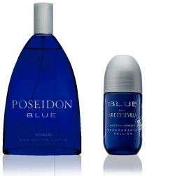Aire De Sevilla Poseidon Blue Eau De Toilette + Rollon Deodorant