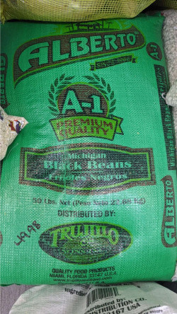 Alberto A-1 Premium Quality BLACK BEAN 5OLB