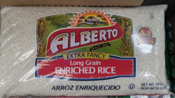 Alberto Extra Fancy Long Grain Enriched Rice| 10 0z