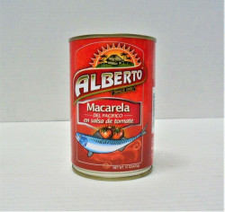 Alberto Macarela En Salsa De Tomate  15 Oz Can/Lata