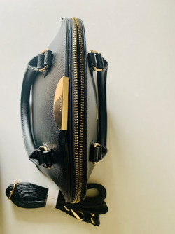 Aldo Black Crossbody Bag Leather Mini Satchel Purse