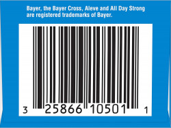 Aleve Pain Reliever/Fever Reducer Tablets, 24 ea