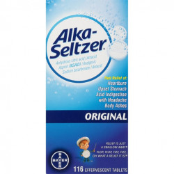 Alka-seltzer 116 count