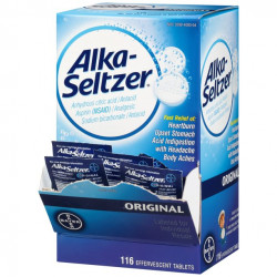 Alka-seltzer 116 count