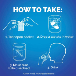 Alka-Seltzer Plus Cold Medicine, Sparkling Original Effervescent Tablets for Adults with Pain Reliever/Fever Reducer, Sparkling Original, 36 Count