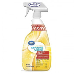 All Purpose Cleaner, Lemon Scent, 32 Fl Oz By Great Value